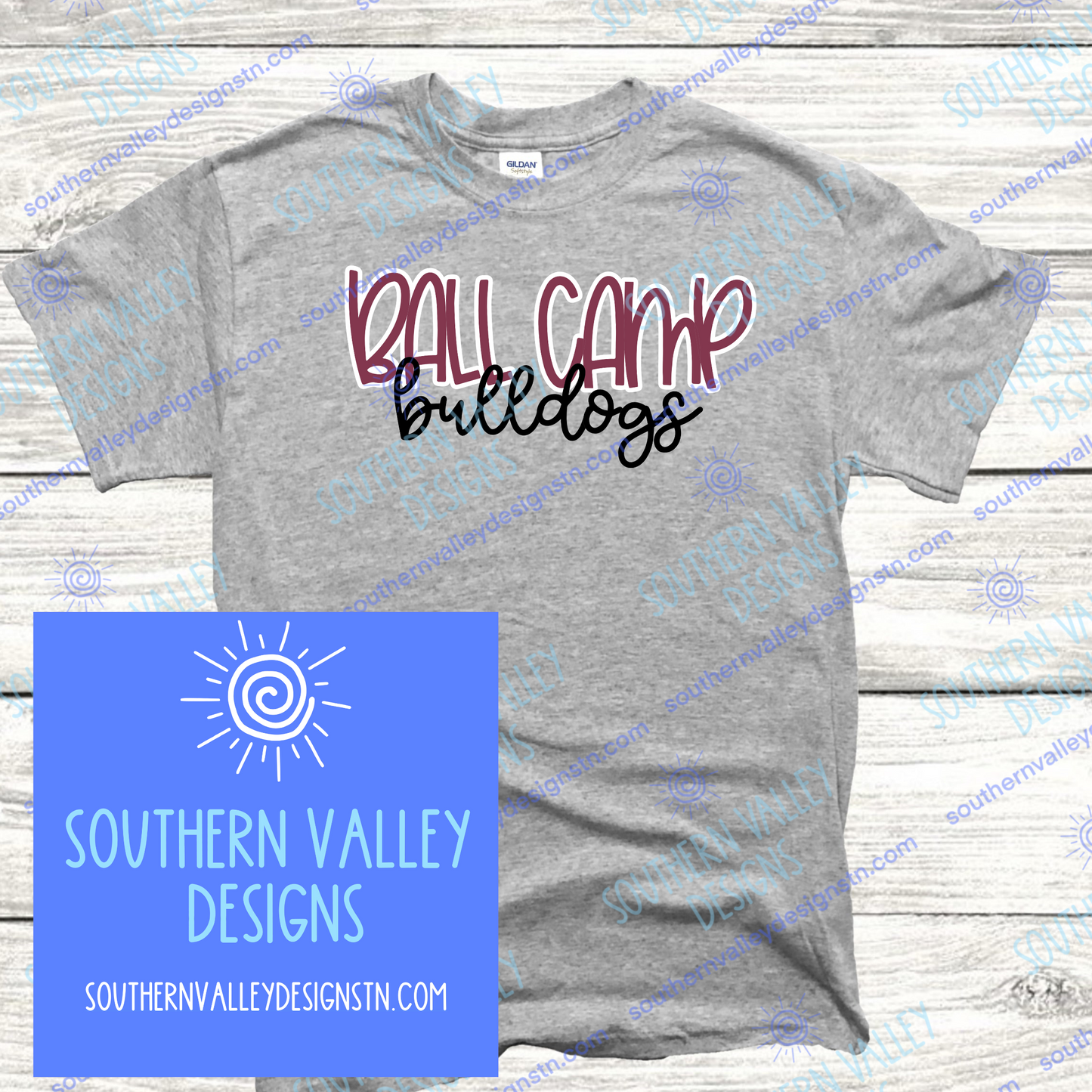 Ball Camp Bulldogs School CM Design
