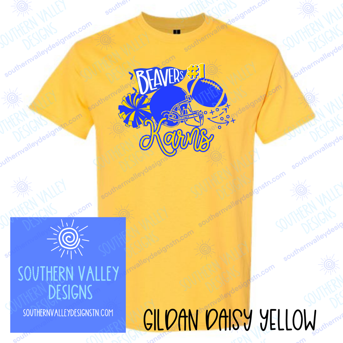 Karns Football Spirit Design - Youth Sizes