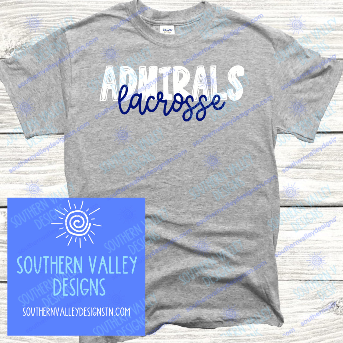 Admirals Lacrosse Design
