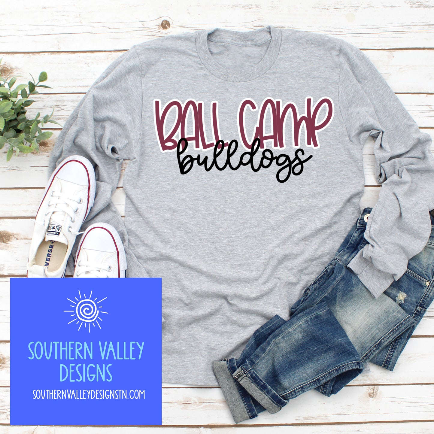 Ball Camp Bulldogs School CM Design
