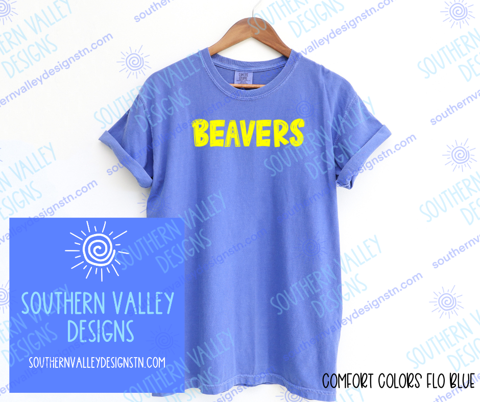 Beavers Scribble Design