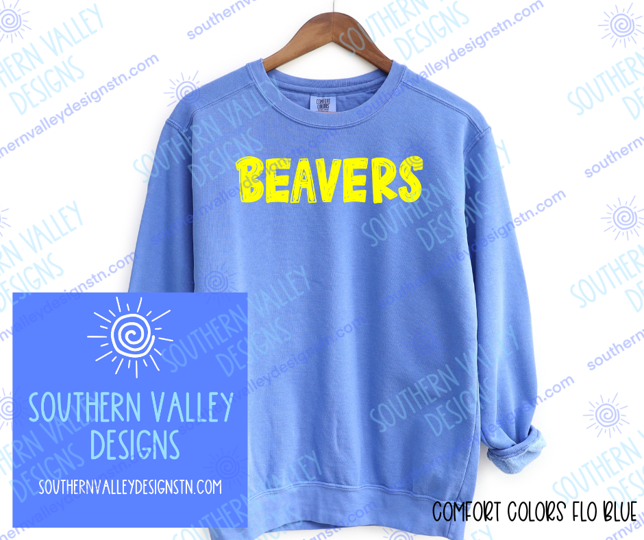 Beavers Scribble Design