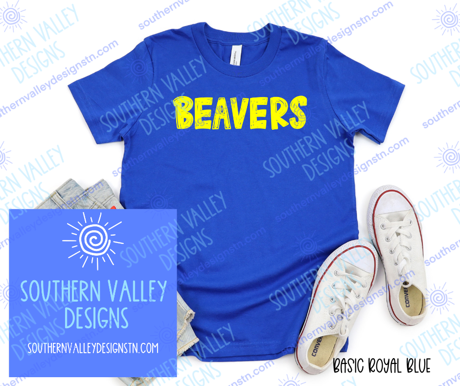 Beavers Scribble Design