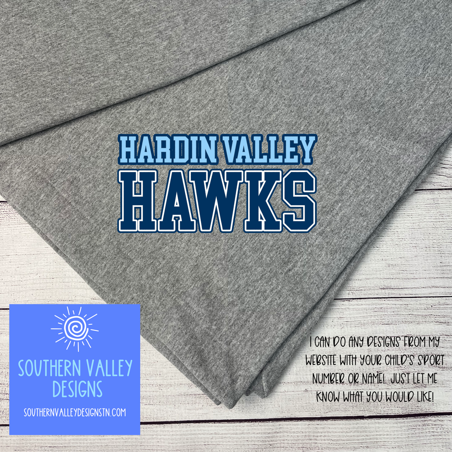 Sweatshirt Blanket with Custom Design