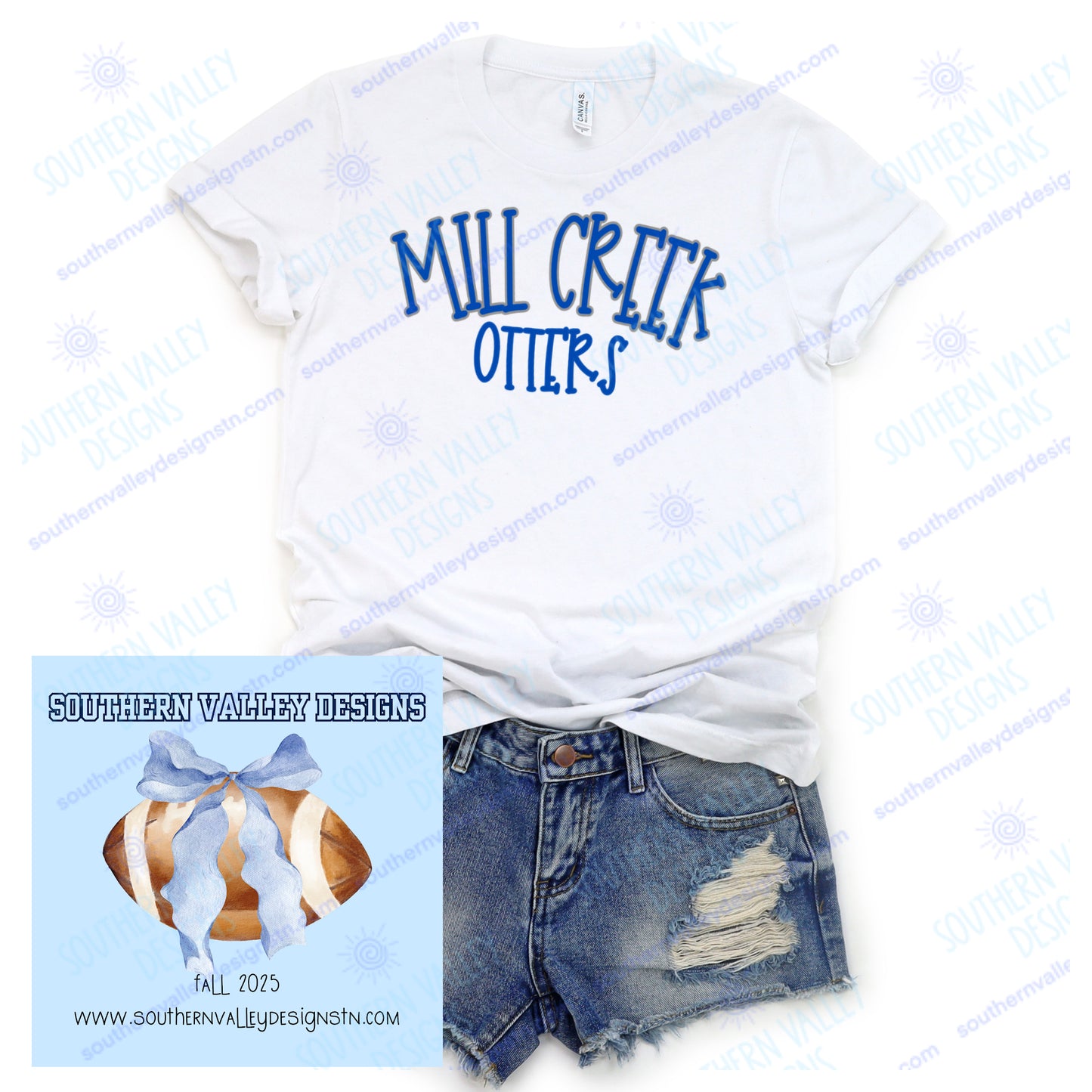 Mill Creek Otters Pep Design