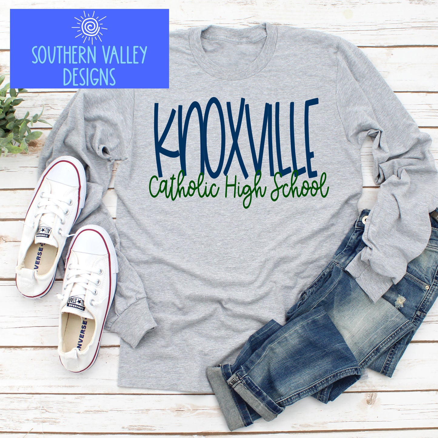 Knoxville Catholic High School Spirit CM Design