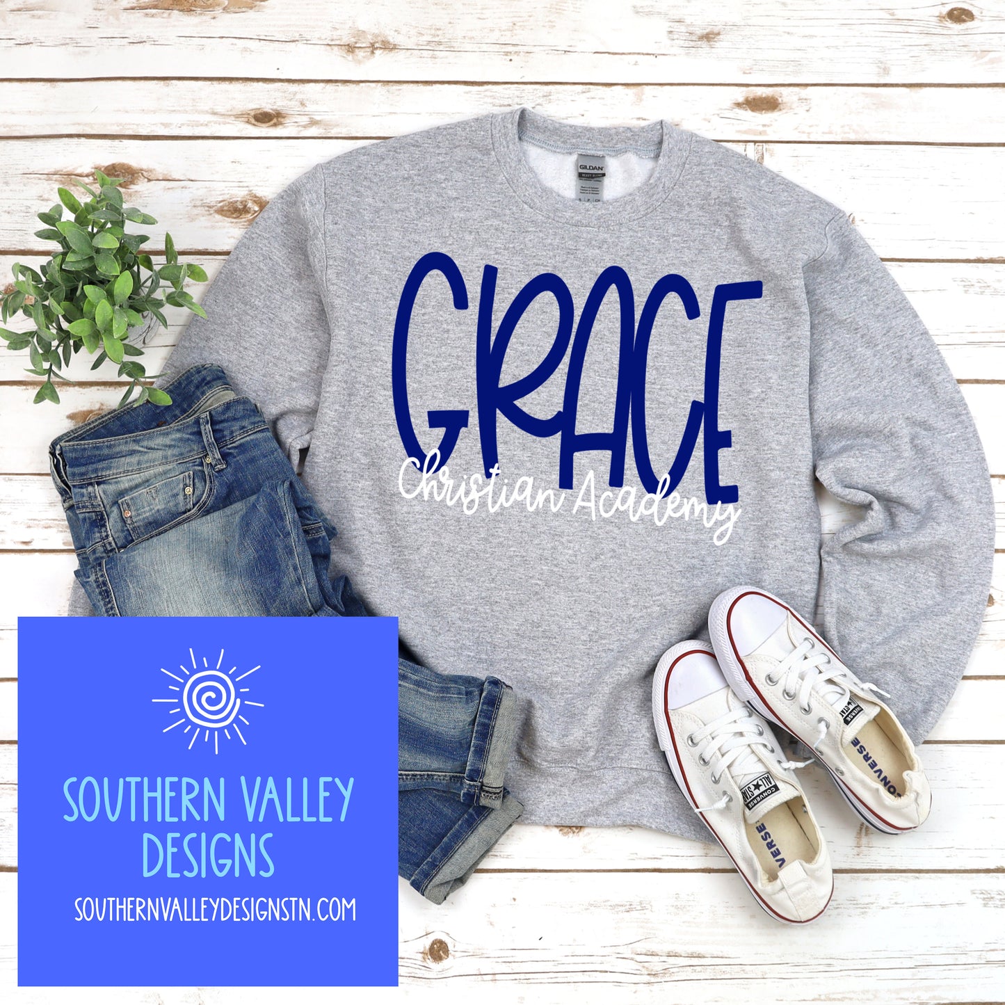 Grace Christian Academy School Spirit CM Design