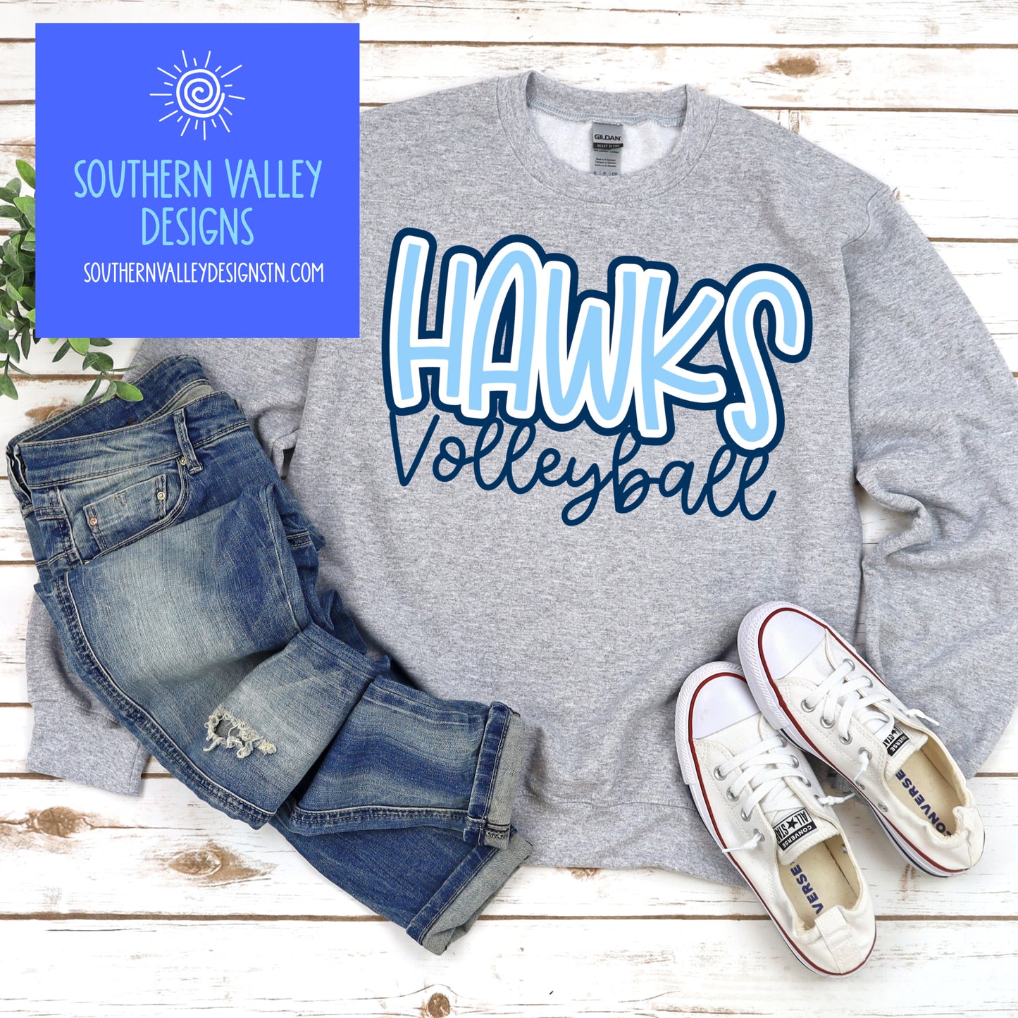 Hawks Volleyball Design