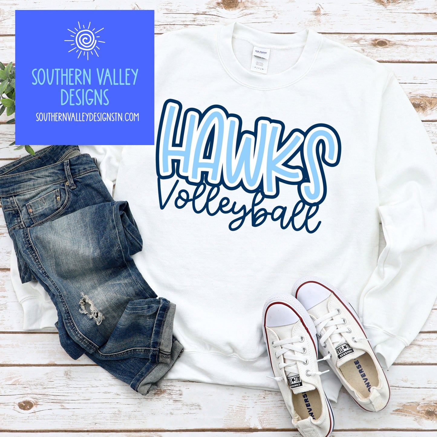 Hawks Volleyball Design