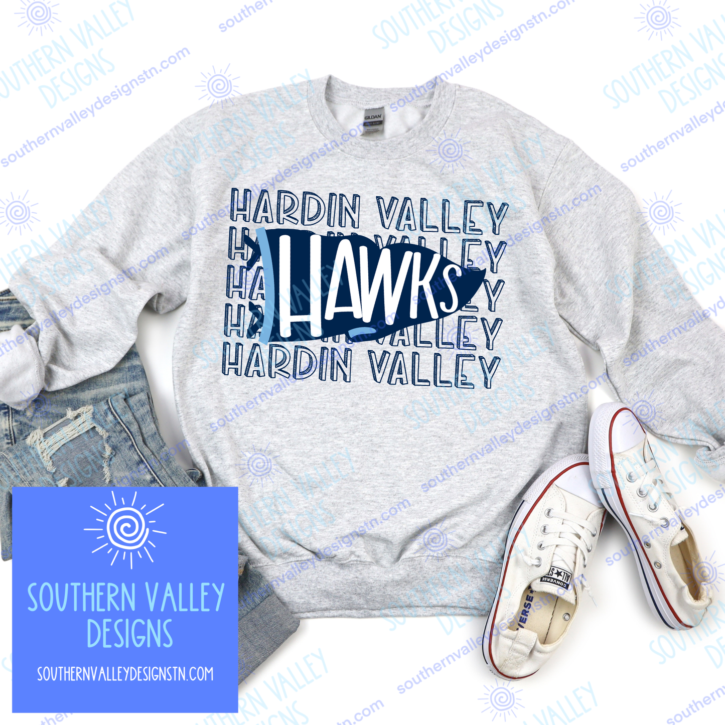 Pennant Design 1 - Hardin Valley Hawks