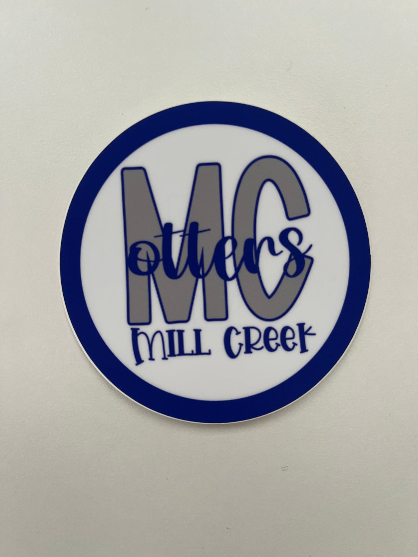 Mill Creek Logo Sticker 3X3"