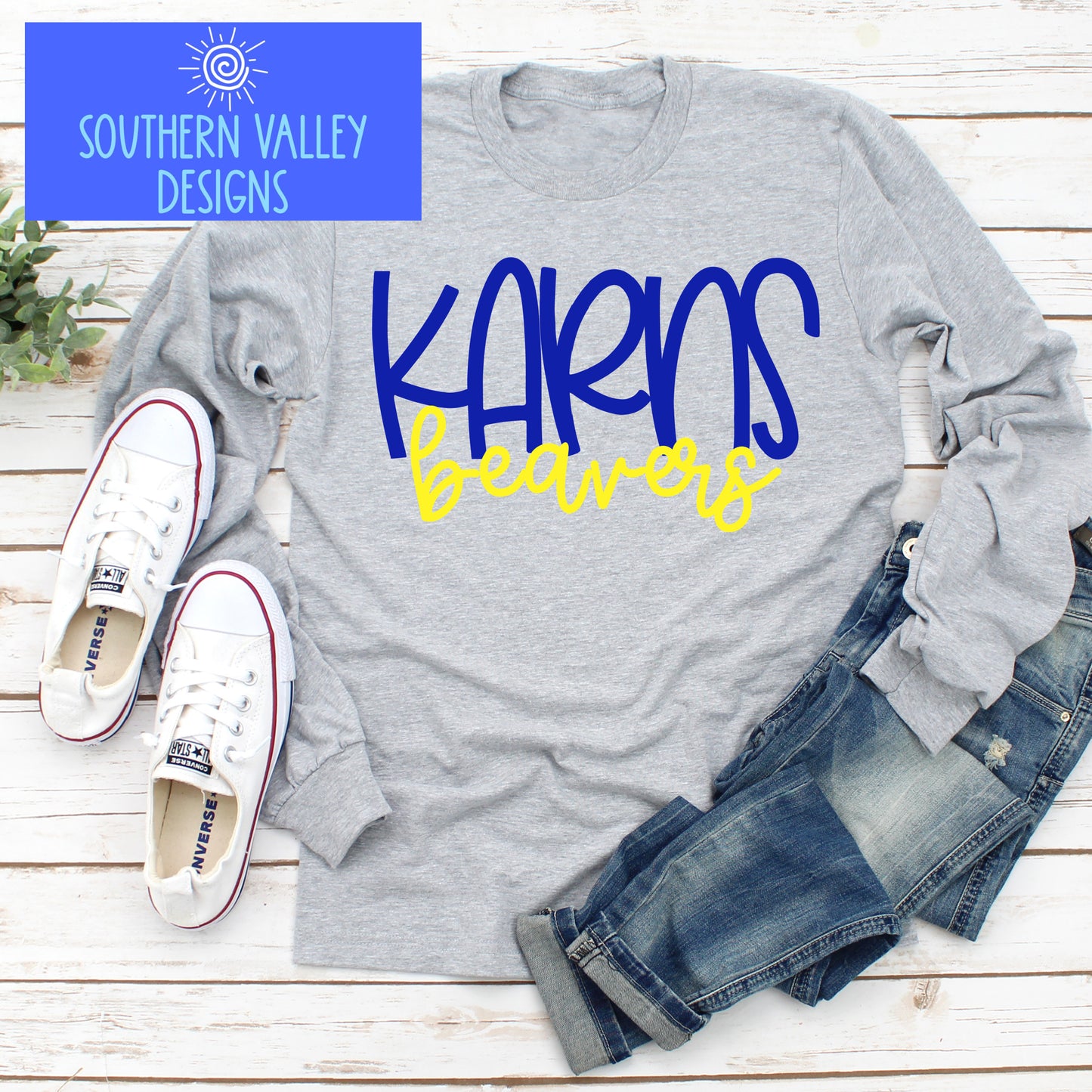 Karns Beavers School Spirit CM Design