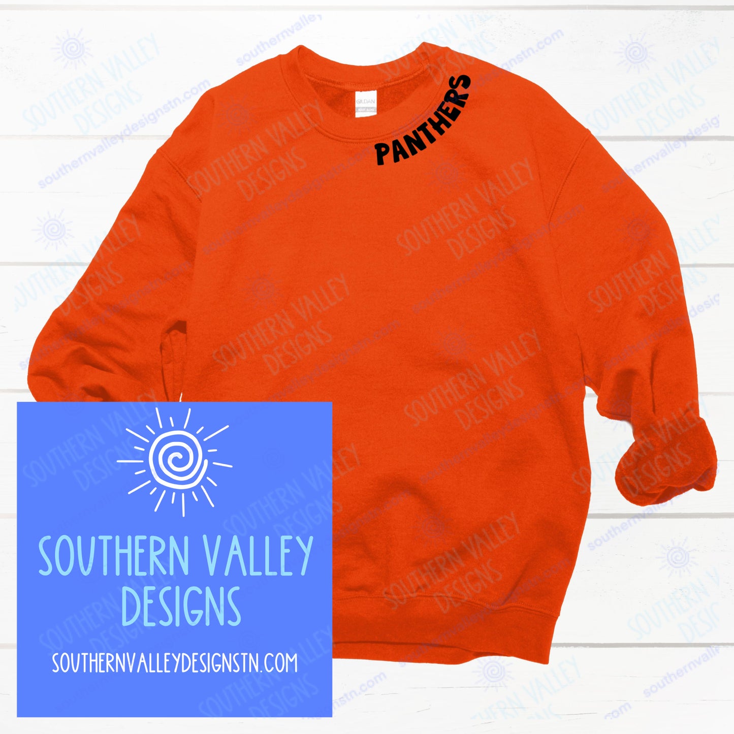 Panthers Collar Art Sweatshirt