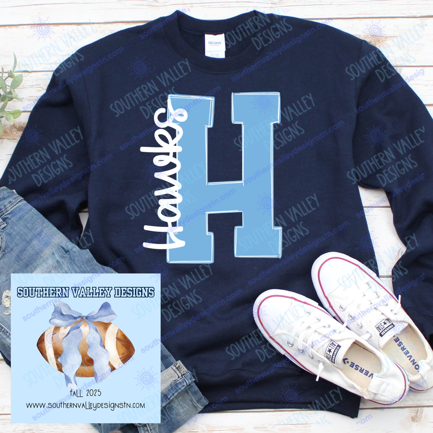 Hardin Valley Hawks Varsity Design Sweatshirt
