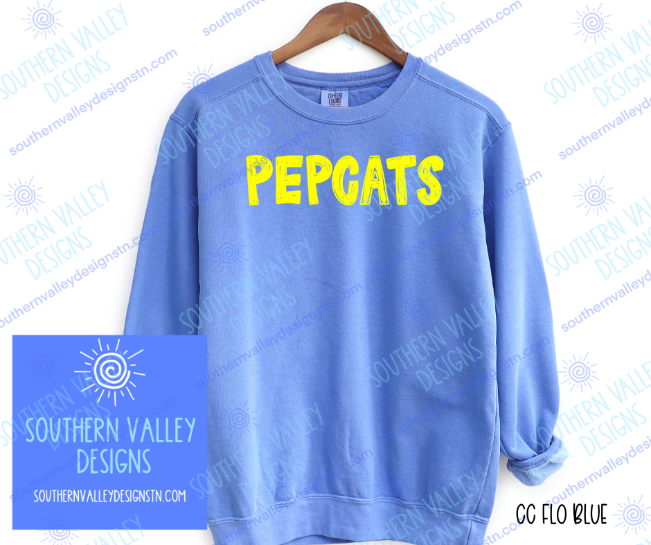 Pepcats Scribble Design