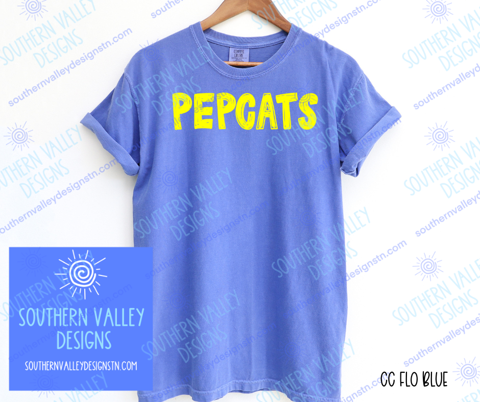 Pepcats Scribble Design