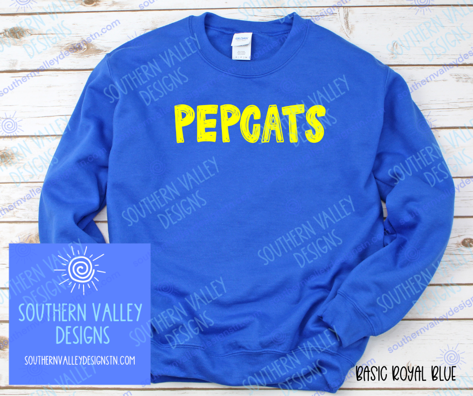 Pepcats Scribble Design