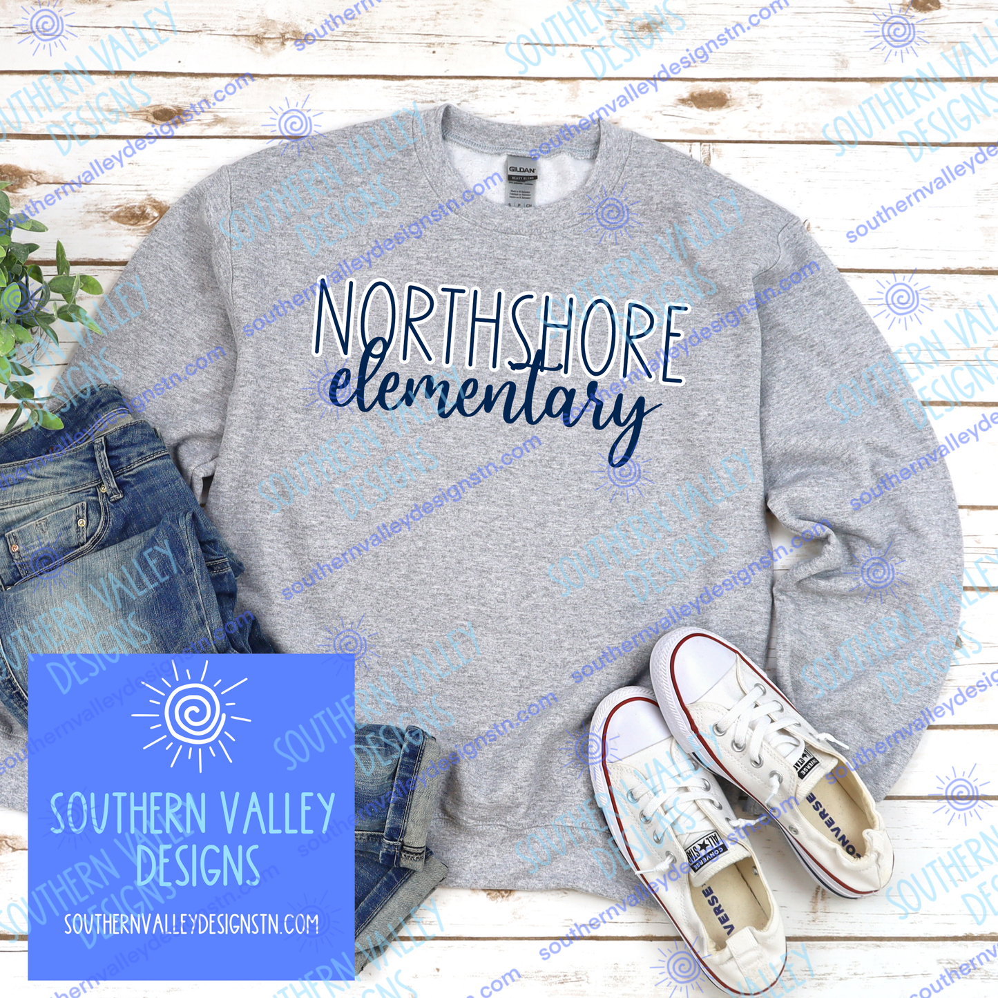 Northshore Elementary S Design 1 - Adult Sizes