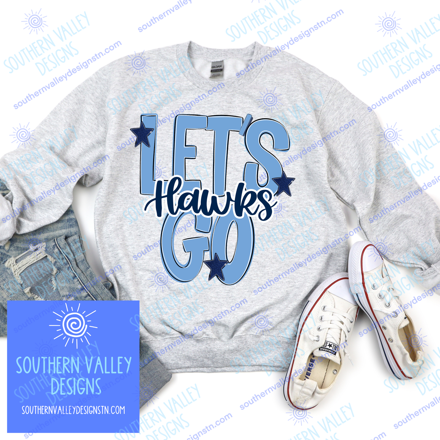 Let's Go Hawks - Youth Sizes