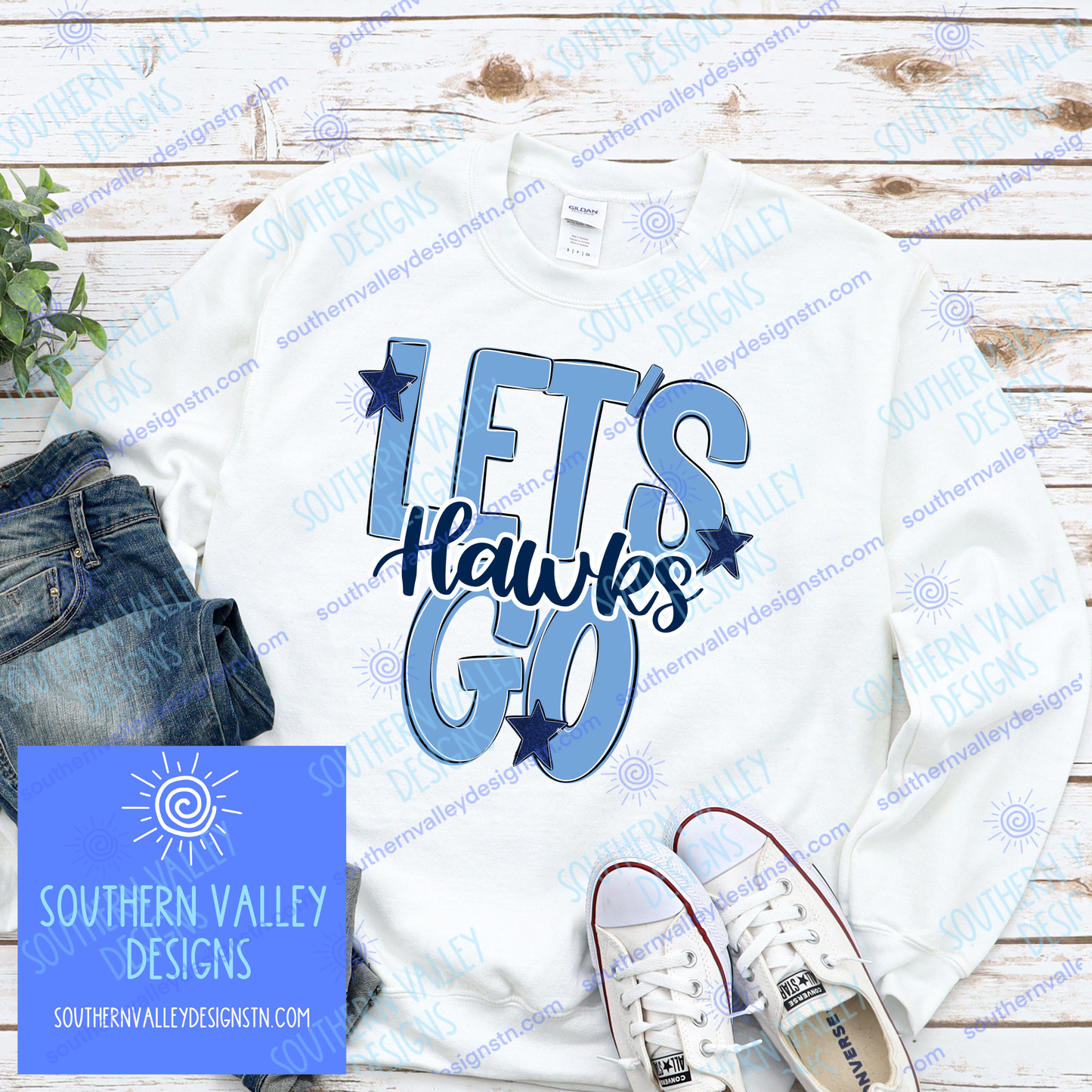 Let's Go Hawks - Youth Sizes