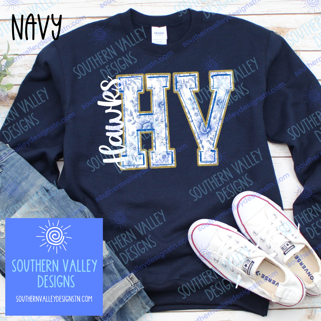 Hawks Toile Design - Youth Sizes
