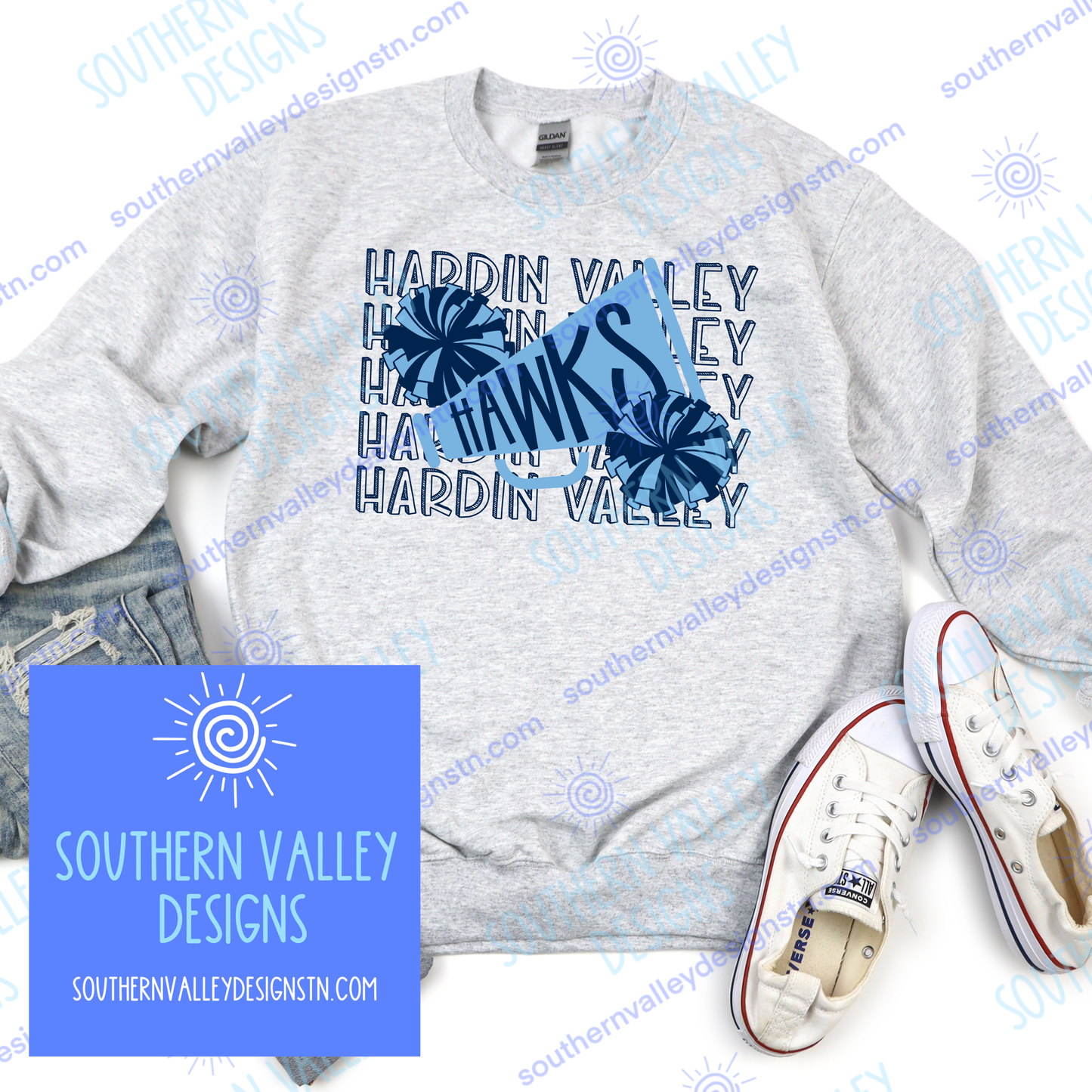 Hardin Valley Cheer Design 1 - Adult Sizes