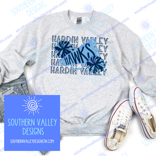 Hardin Valley Cheer Design 1 - Adult Sizes