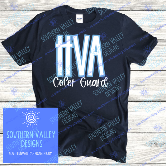 Hardin Valley Color Guard Design 1 - Adult Sizes
