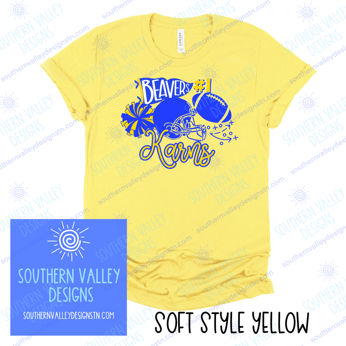 Karns Football Spirit Design - Youth Sizes