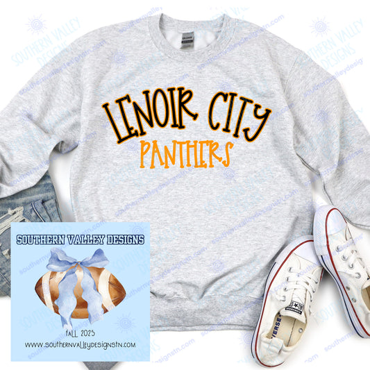 Lenoir City Panthers Pep Design