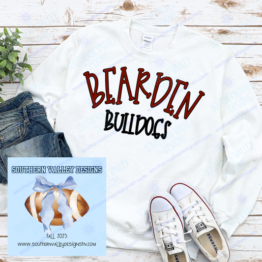 Bearden Bulldogs Pep Design