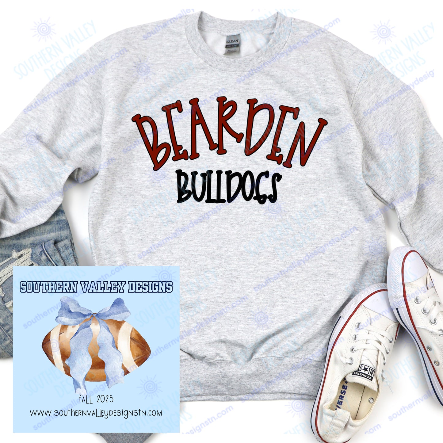 Bearden Bulldogs Pep Design