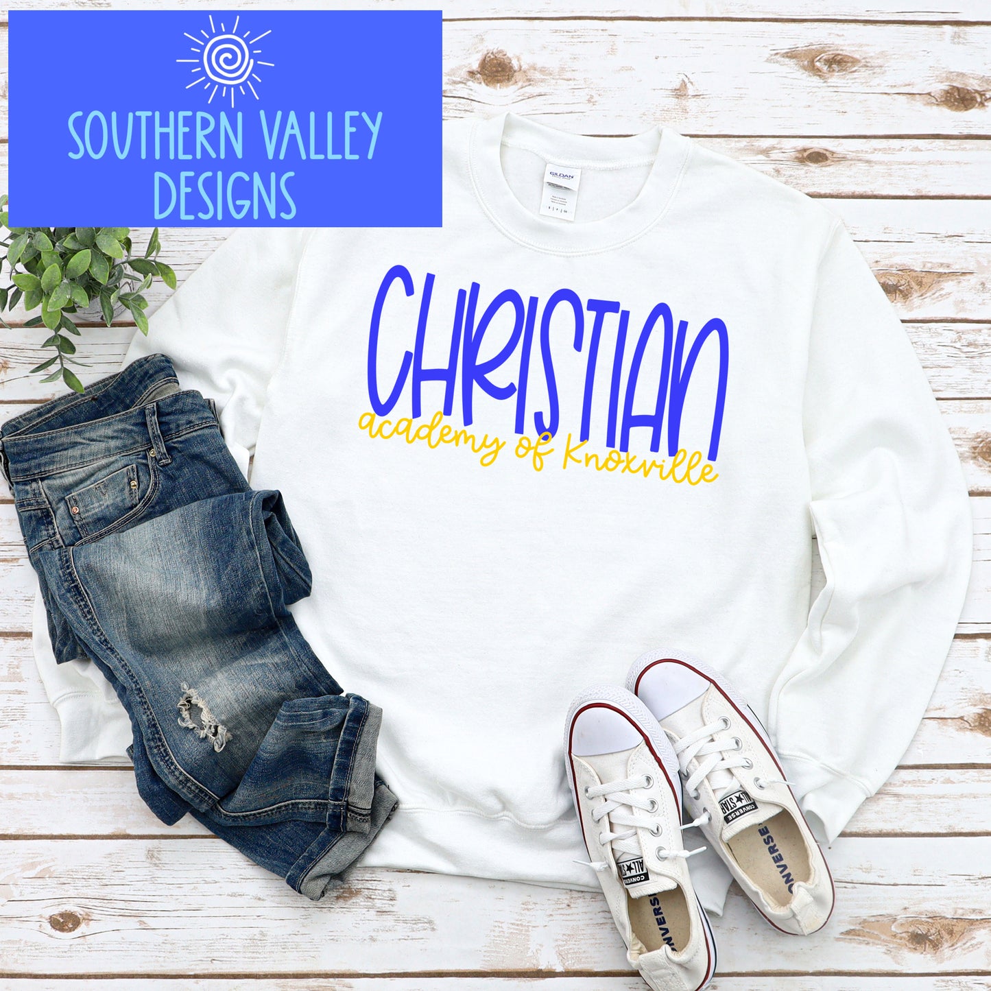 Christian Academy of Knoxville School Spirit CM Design