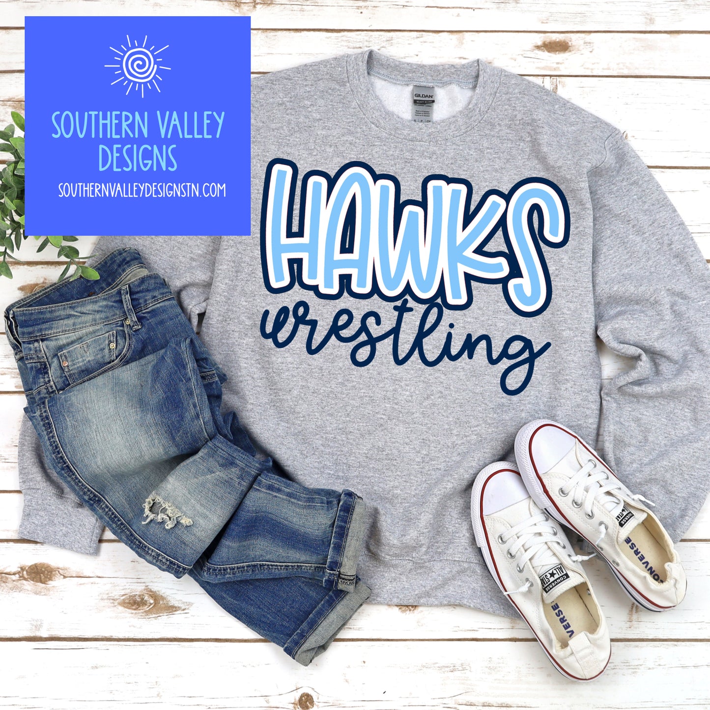 Hawks Wrestling Design