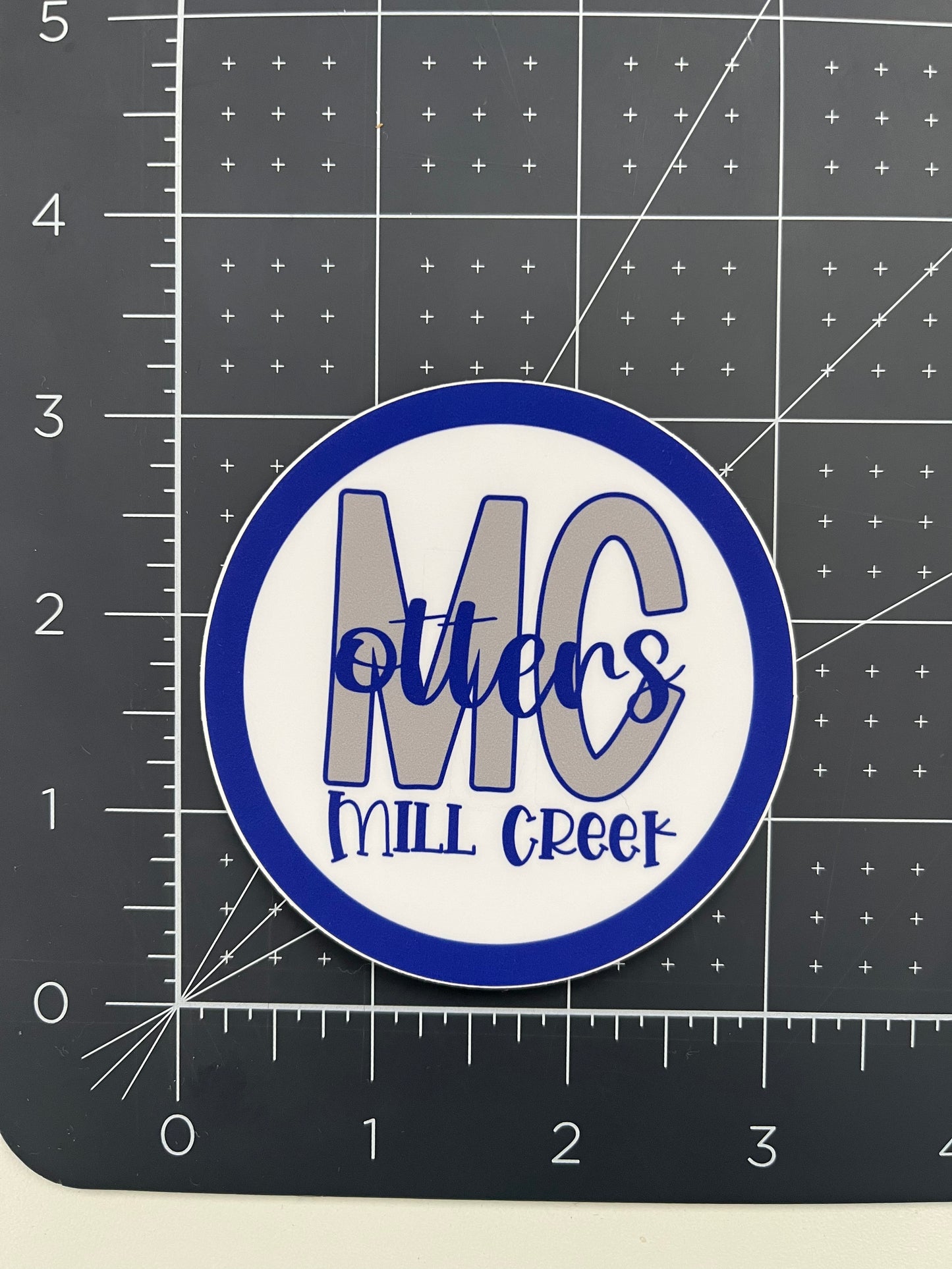 Mill Creek Logo Sticker 3X3"