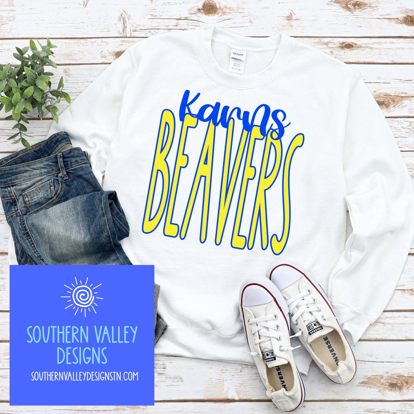 Karns Beavers School Spirit Design