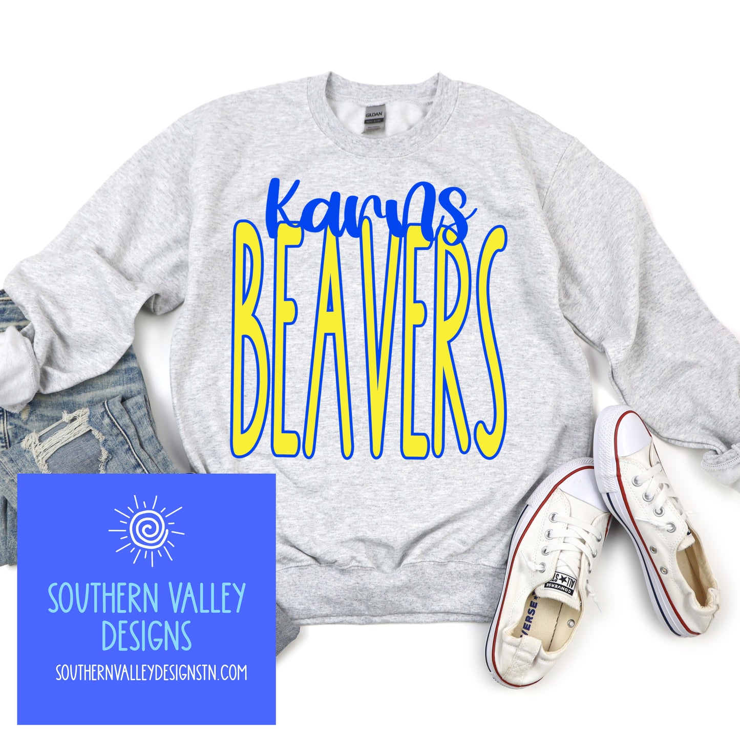 Karns Beavers School Spirit Design