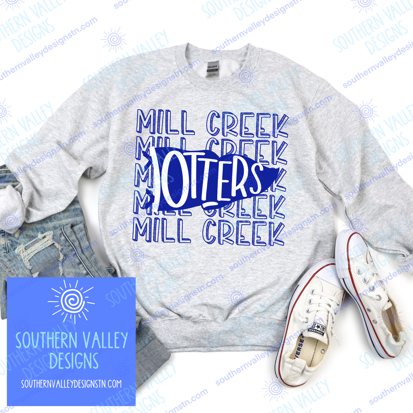 Pennant Design 1 - Mill Creek Otters