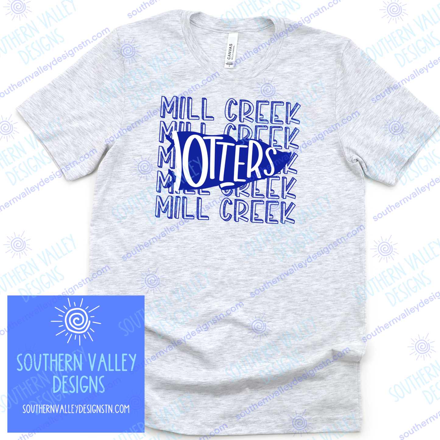 Pennant Design 1 - Mill Creek Otters - Youth Sizes