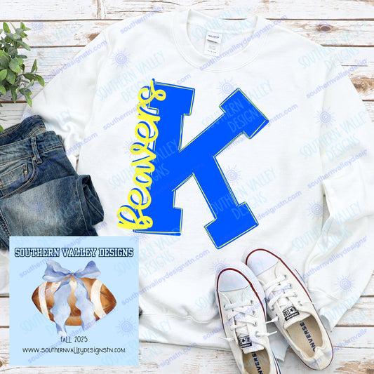 Karns Beavers Varsity Design Sweatshirt