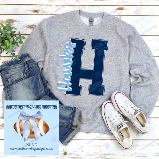Hardin Valley Hawks Varsity Design Sweatshirt