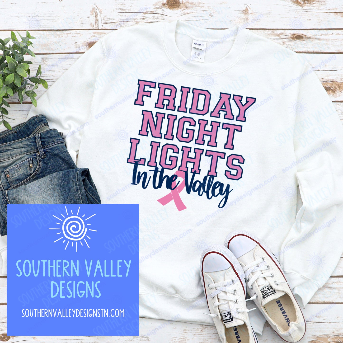 Friday Night Lights Breast Cancer Hardin Valley Design